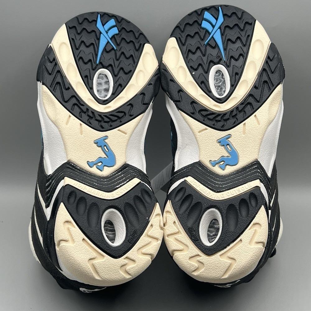 Reebok Shaqnosis Black White Retro Basketball - Youth Size 5 Women's Size 6.5 - Picture 7 of 8